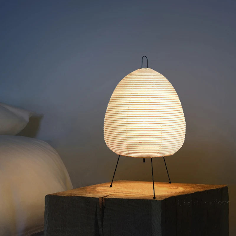 Zen rice paper lamp